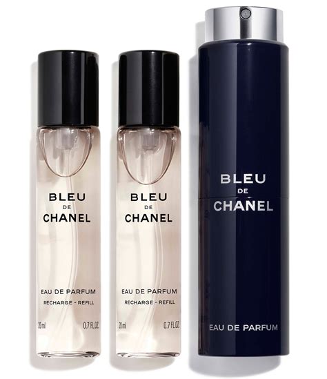 bleu de chanel travel size refill|Chanel bleu refillable travel spray.